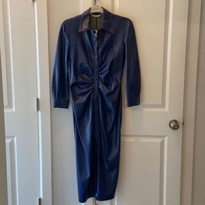 Zara leather dress